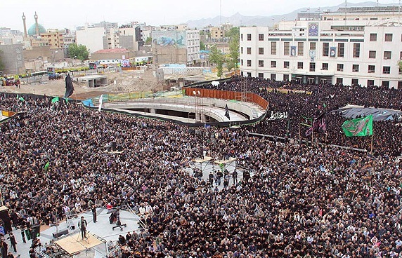 حضور علمای برجسته مشهد در سومین اجتماع عظیم فاطمیون مشهد