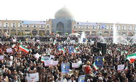 شروع راهپیمایی 22 بهمن از هفت مسجد شاخص اصفهان