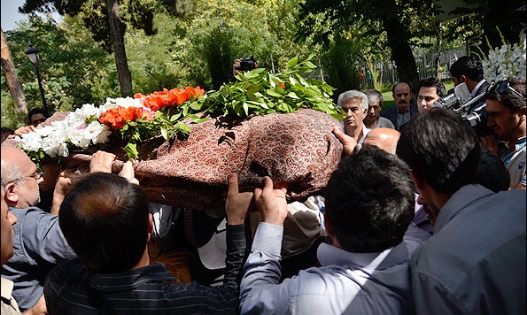 پیکر فریدون حافظی راهی خانه ابدی شد