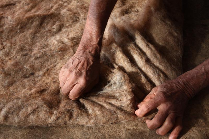 احیای نمدمالی سمنان با برگزاری جشن نمد