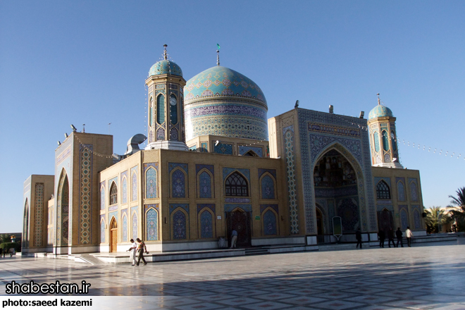 استاندار خراسان جنوبی به زیارت امامزاده حسین بن موسی الکاظم(ع) رفت