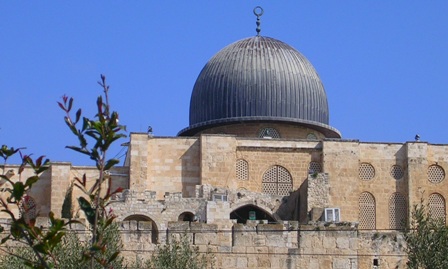 شرکت صدها هزار فلسطینی در نماز جمعه مسجد الاقصی