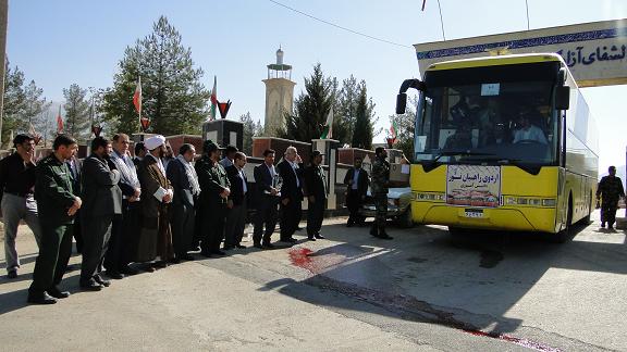 اعزام اولین کاروان راهیان نور کهگیلویه وبویراحمدی به مناطق جنگی جنوب