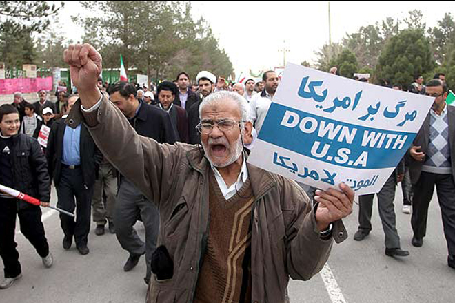 فریاد "مرگ بر آمریکا" در خراسان جنوبی طنین انداز شد