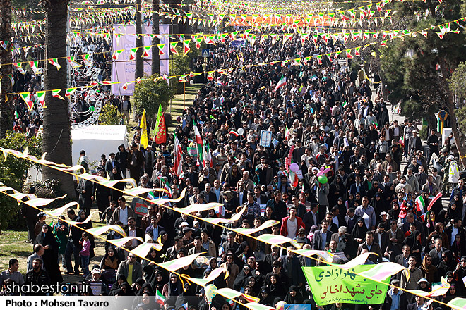 اعلام مسیر راهپیمایی ۲۲ بهمن در شیراز/ راهپیمایی از ساعت ۹ و ۳۰ دقیقه روز ۲۲ بهمن آغاز می شود