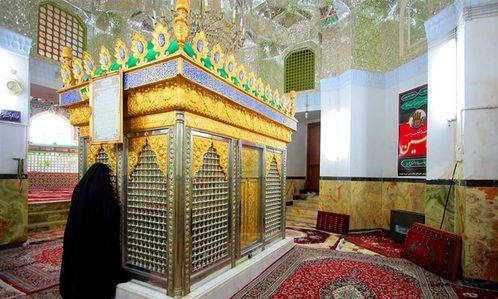 رونمایی از  از ضریح آستان مقدس امامزاده سیداسماعیل (ع)