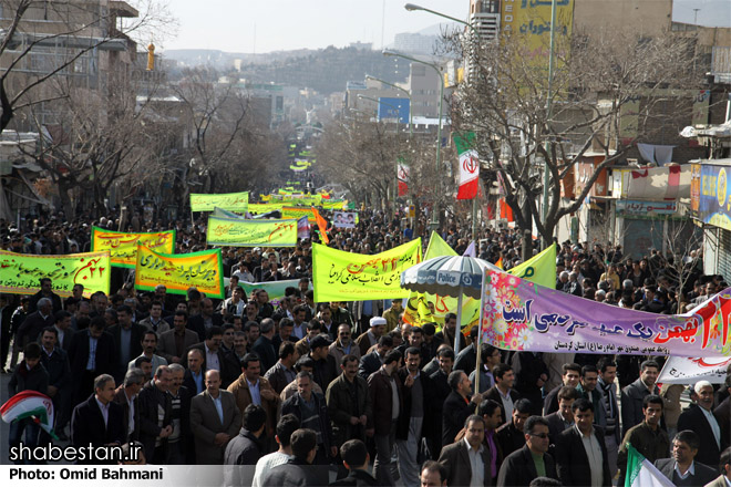 طنین لبیک یا خامنه ای بر آذربایجان غربی سایه افکنده است