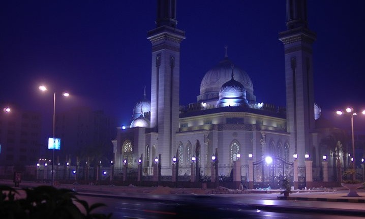 تصاویری از مسجد «الرحمن الرحیم» مصر