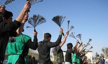 دانش آموزان همدانی در ماتم سالار شهیدانه امام حسین (ع) به سوگ نشستند