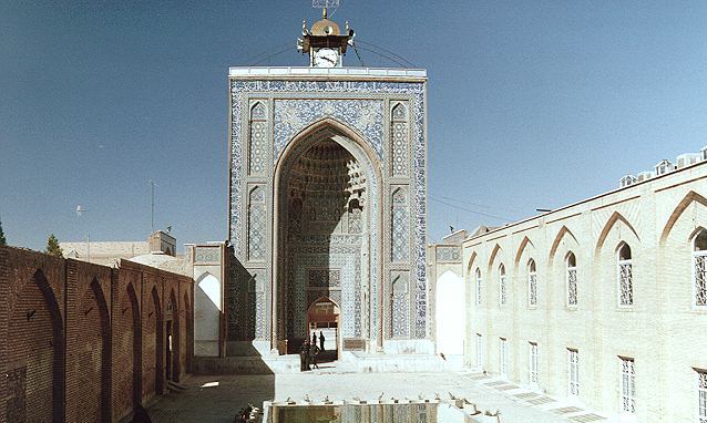 پیشرفت رو به رشد مرمت مسجد جامع کرمان