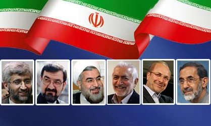 حضور نامزدها در پای صندوق های رای