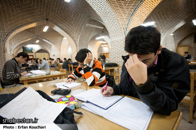 کلنگ کتابخانه کانون نورالمبین مسجد حر خشت بر زمین خورد