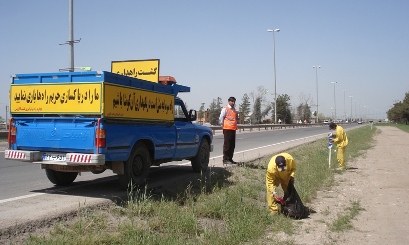 مانور پاکسازی تفرجگاه ها و محورهای ارتباطی گلستان اجرا شد