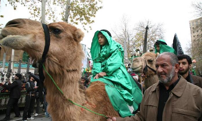 مراسم سومین روز شهادت امام حسین(ع) در کرمانشاه برگزار شد