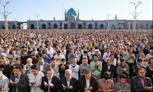 نوای "اللهم اهل الکبریاء و العظمه" در خراسان شمالی طنین انداز شد