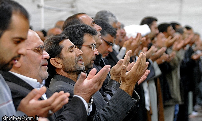 اقامه نماز عید قربان در مسجد جامع کاشان