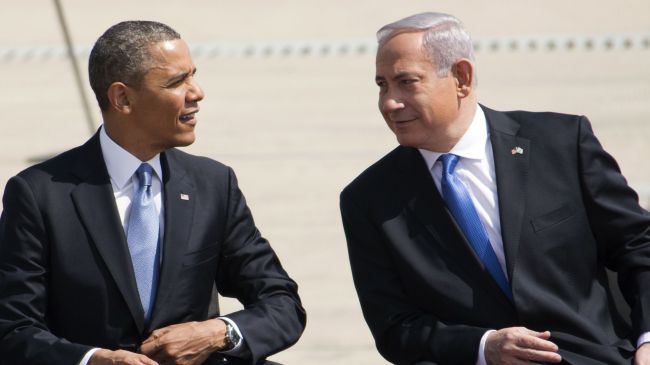اوباما برای دیدار با مقام‌های اسرائیل وارد تل آویو شد