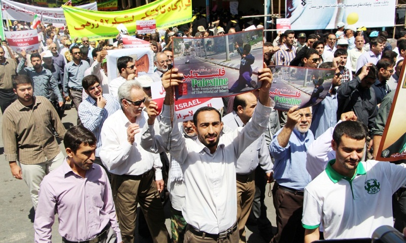 مراسم راهپیمایی روز قدس، نمادی از مقابله با ظلم است