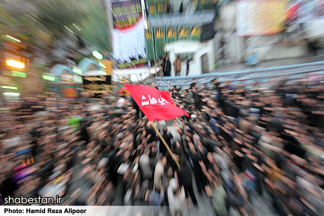 برگزاری تجمع عزاداران حسینی در روز تاسوعا