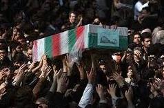 پیکر پاک چهار شهید مشهدی حادثه تروریستی سراوان تشییع شد