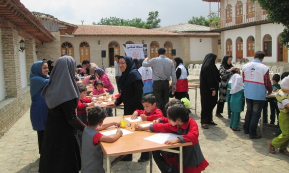 مسابقه نقاشی کودکان در مدرسه تقوی گرگان برگزار شد