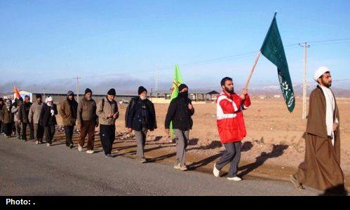 کاروان پیاده الشهدا از بندرعباس عازم مسجد جمکران می شود