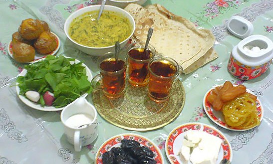 ایتام کمیته امداد میهمانان افطار رییس مجلس شورای اسلامی