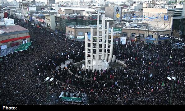 دسته عزاداری مردم زنجان الگویی در سطح کشور است