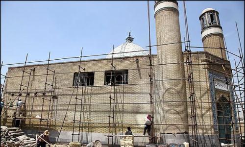 مرمت مسجد اتابکان در چهارمحال و بختیاری آغاز شد