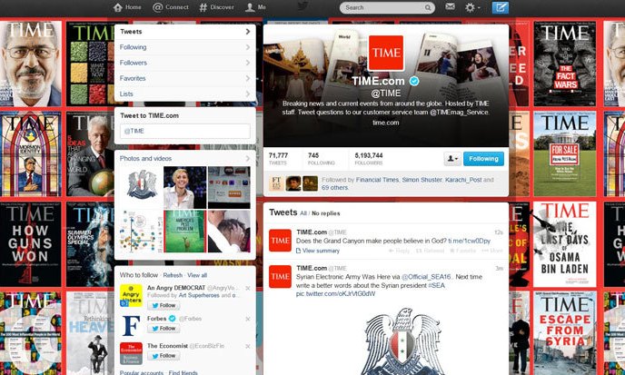 ارتش سایبری سوریه پایگاه مجله تایم را هک کرد
