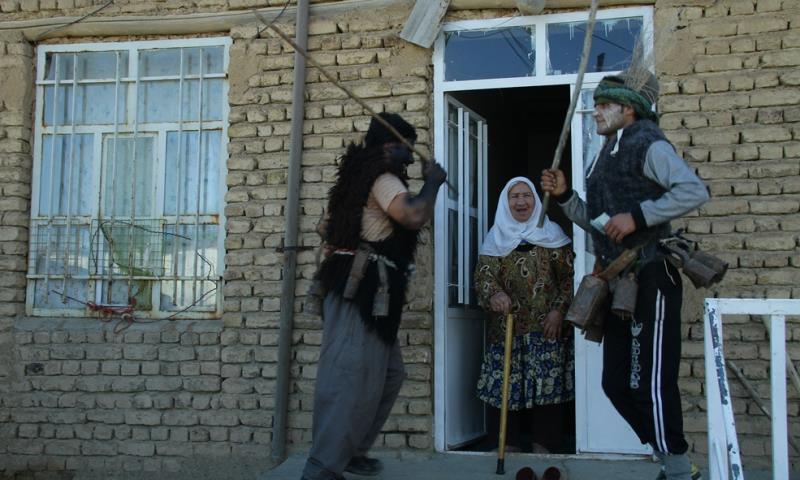 مراسم جشن کوسه ناقالی در روستاهای اراک