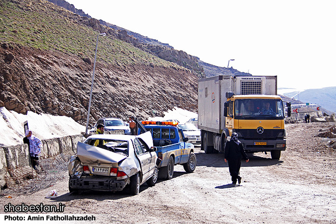 18 زخمی و کشته در حوادث رانندگی کردستان